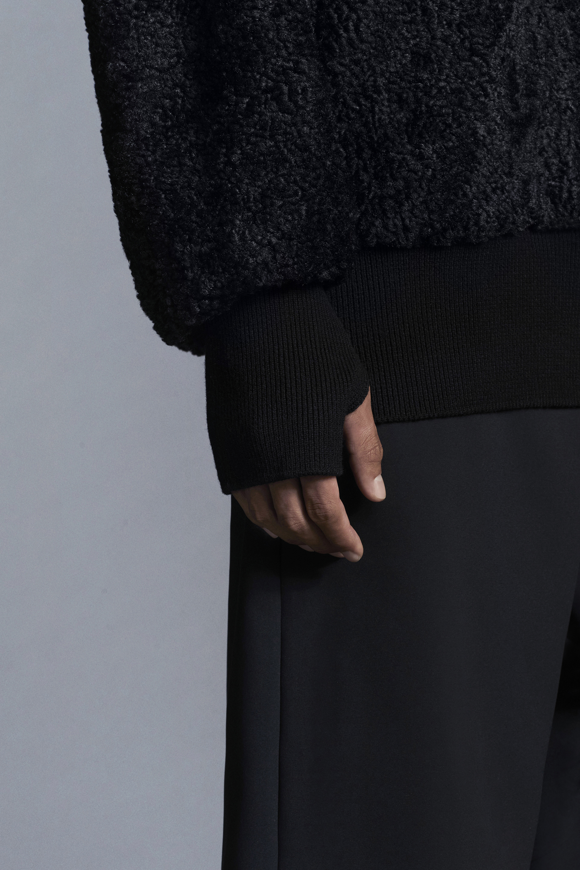 美品☆ MONCLER HYKE M 長袖カットソー ホワイト 4S476 美品☆ MONCLER