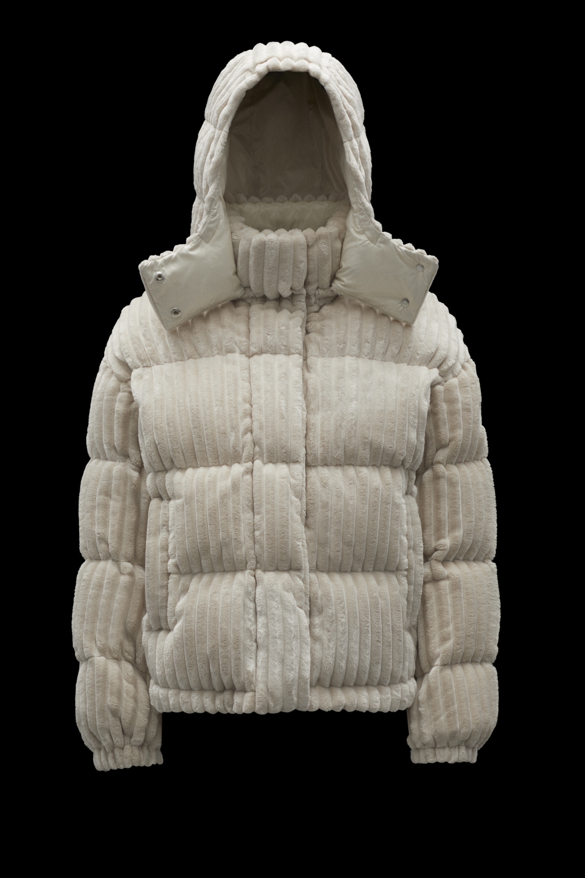 Daos 短款羽绒夹克象牙白– 短款羽绒服– 女装| Moncler 盟可睐