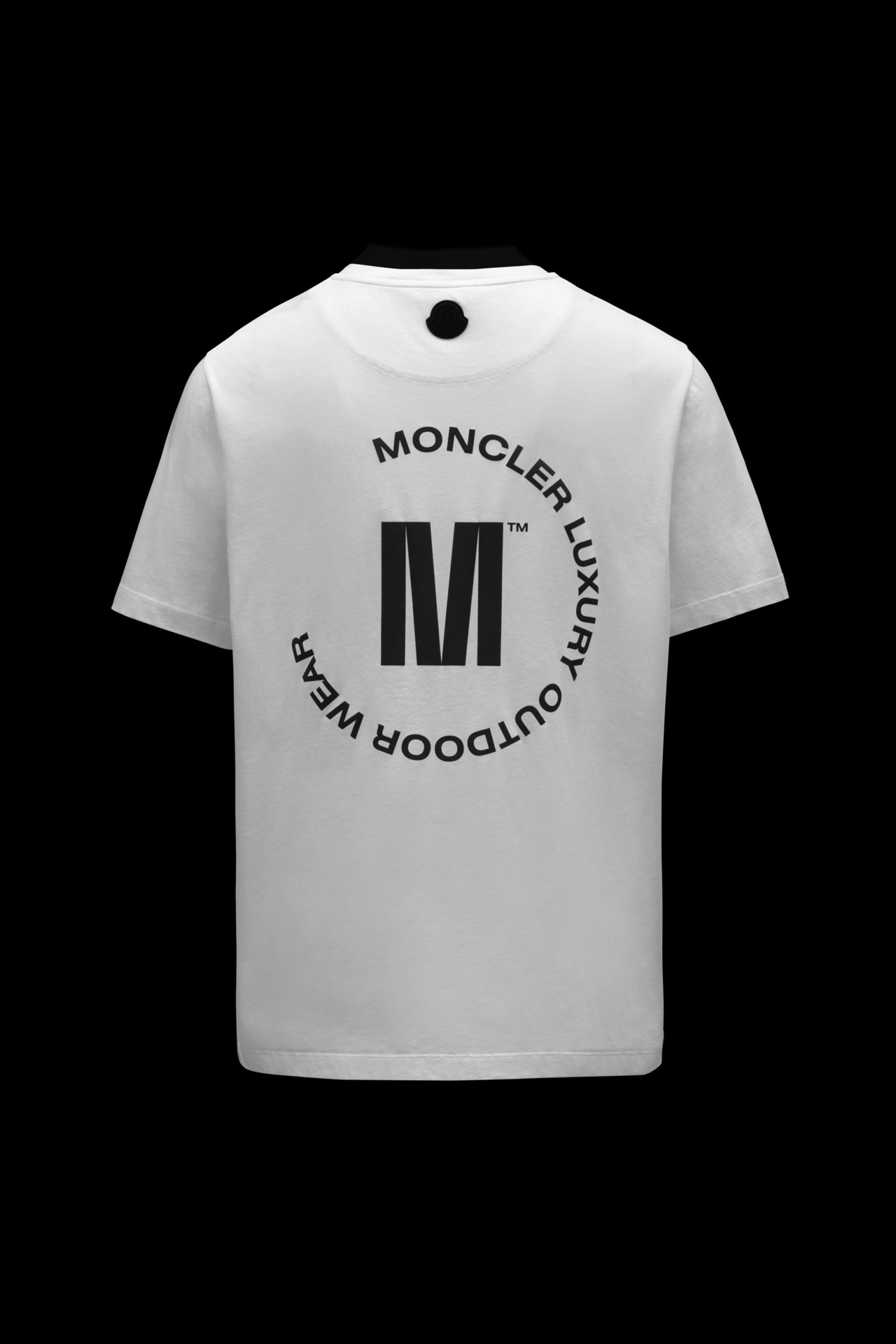 纯色圆领短袖t恤 光学白 – polo衫和t恤 – 男装 | moncler 盟可睐