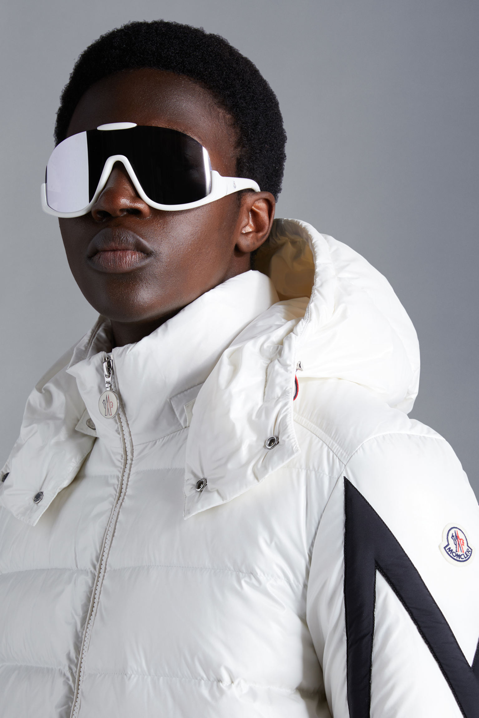 corydale短款羽绒服夹克 白色 – 短款羽绒服 – 男装 | moncler