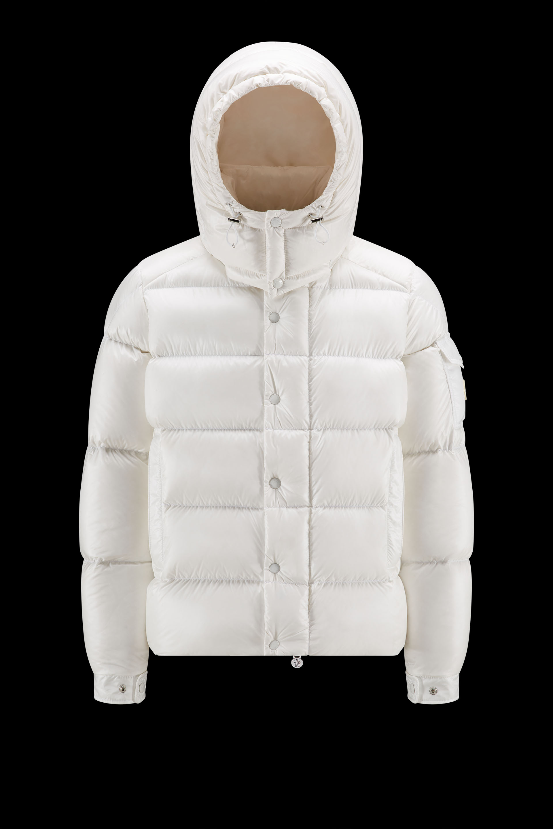 Moncler Maya 70冬季短款男士羽绒服夹克外套白色– 短款羽绒服– 男装