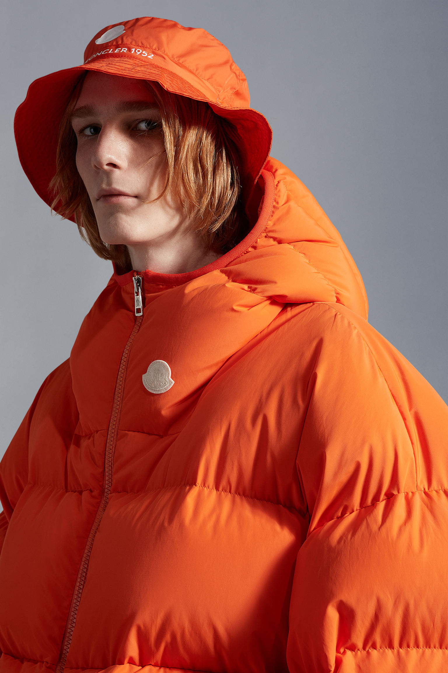 glyme短款男士羽绒服夹克外套 亮橙色 – 2 moncler 1952 男装 –