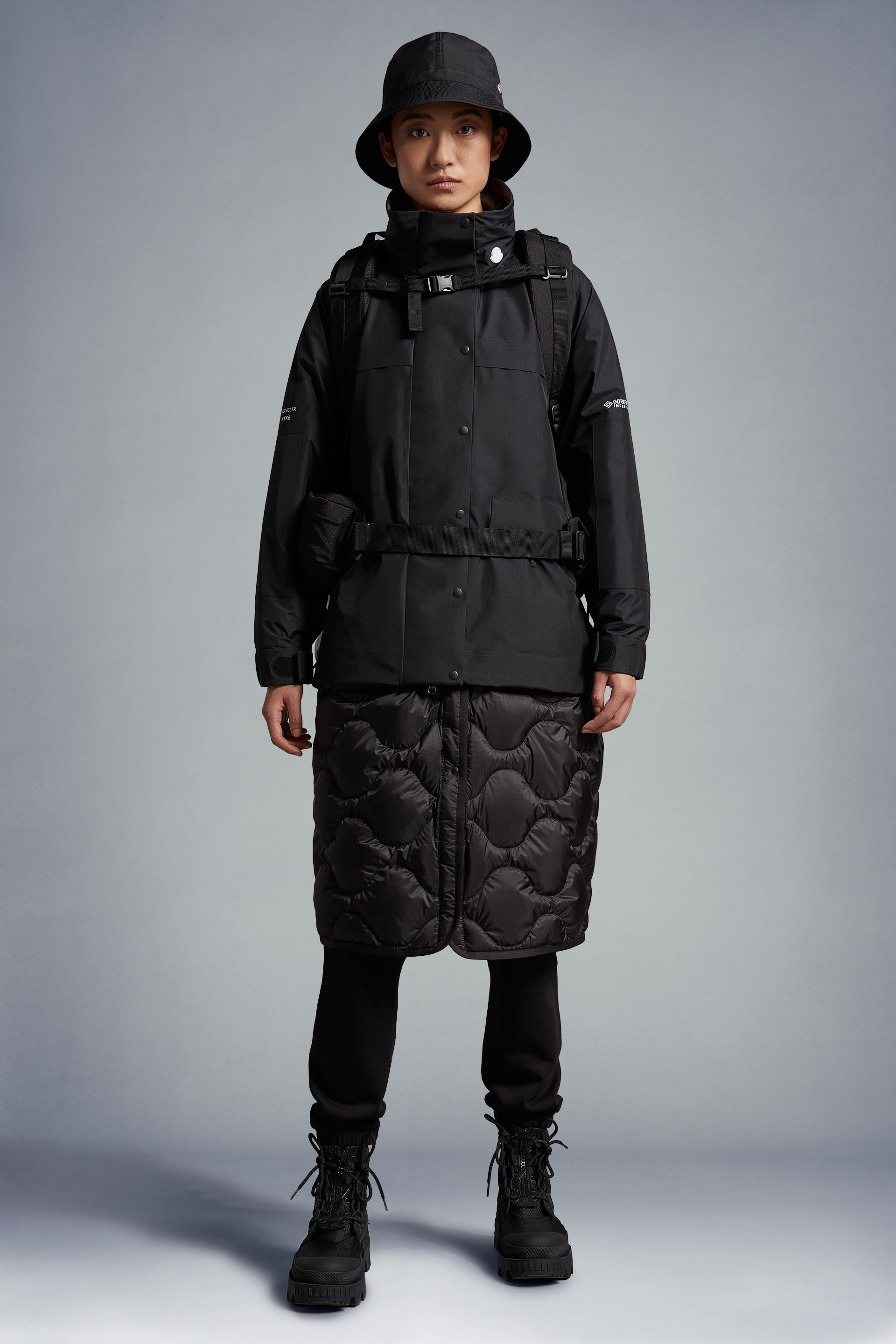 数量は多 MONCLER モンクレール モンクレール ハイク 新品 HYKE ボア