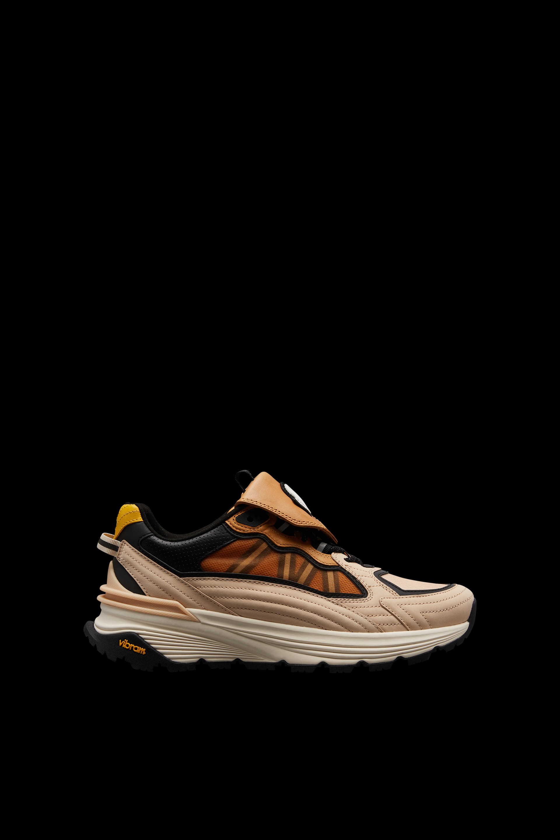 MONCLER × PALM ANGELS Palm Lite Runner 8 Moncler Genius Palm Angels Palm Lite Runner Sneakers Beige at