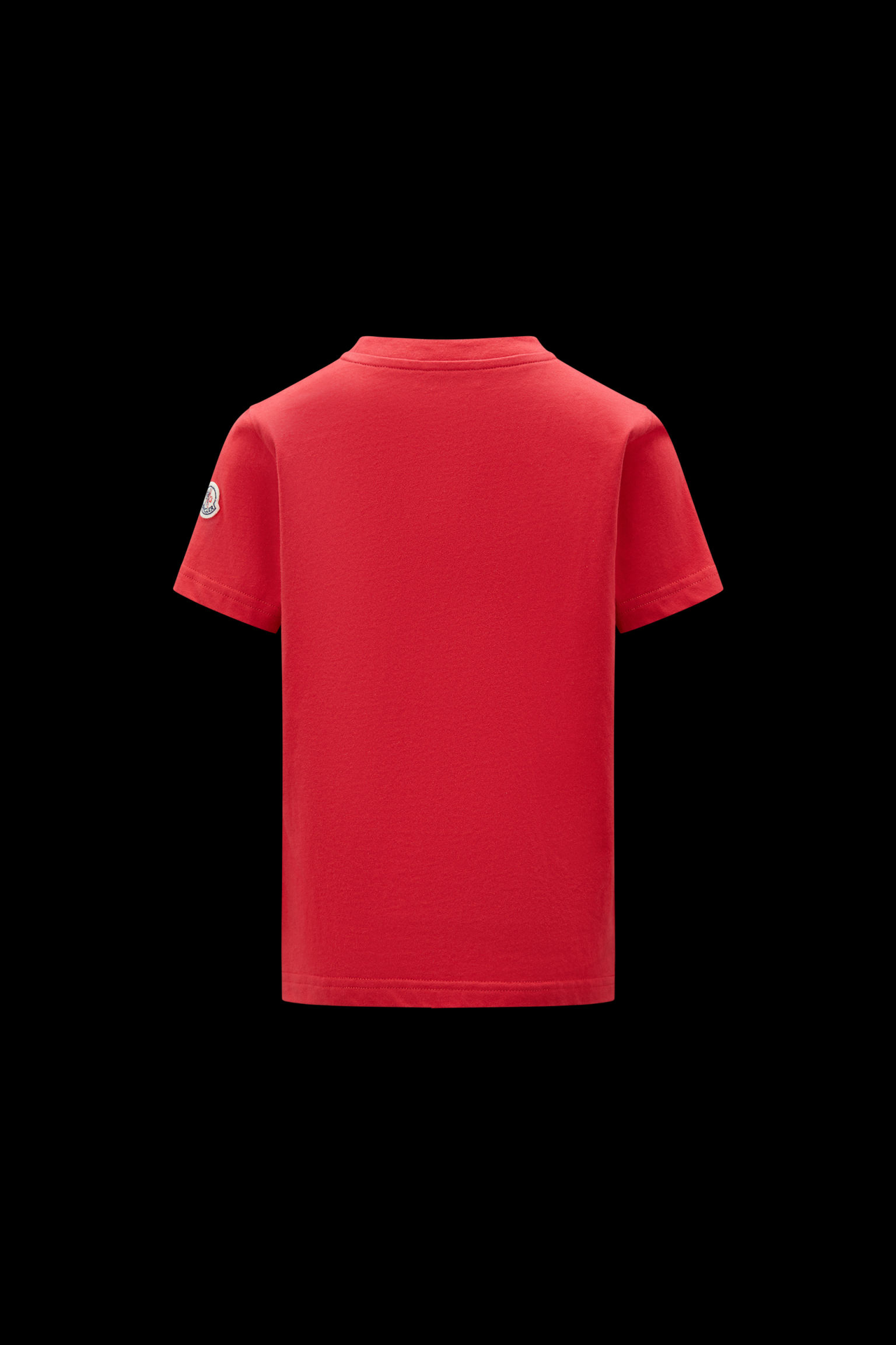 印花图案t恤 红色 – polo衫和t恤 – 男童服装 | moncler 盟可睐