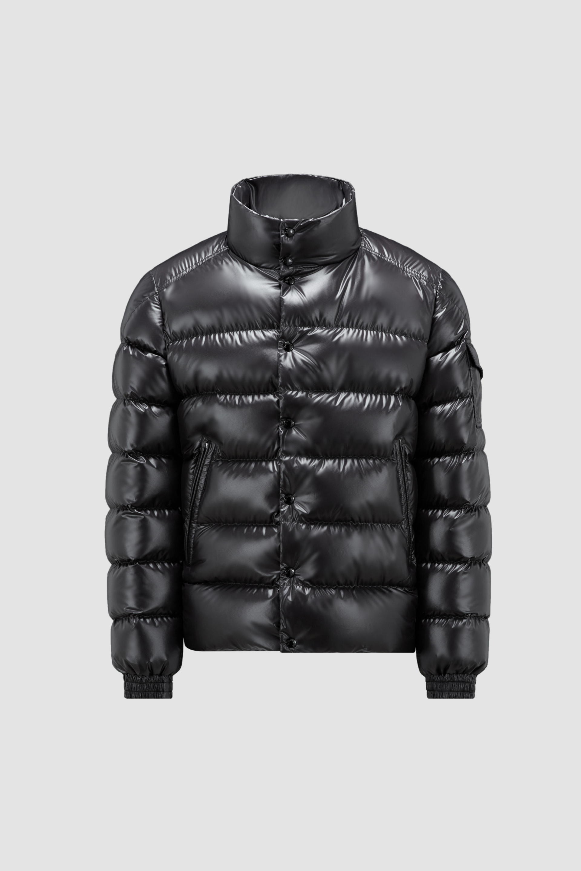 Moncler Maya短款男士羽绒服夹克外套黑色– 短款羽绒服– 男装| Moncler