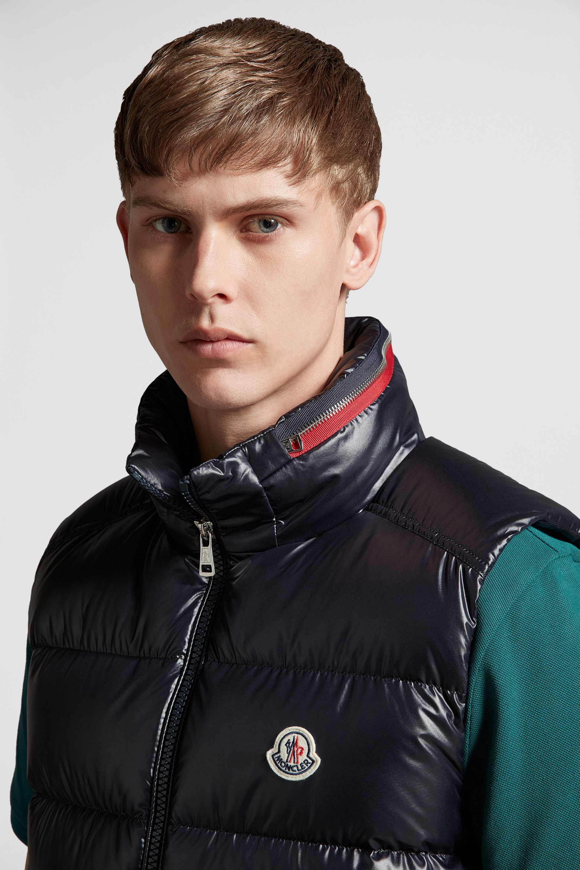 秋冬新品Ouse男士羽绒马甲海军蓝色– 马甲– 男装| Moncler 盟可睐