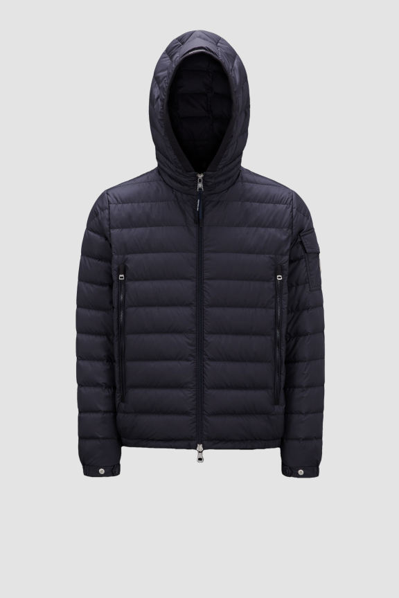 moncler maya短款男士羽绒服夹克外套 午夜蓝 – 查看全部外套 – 男