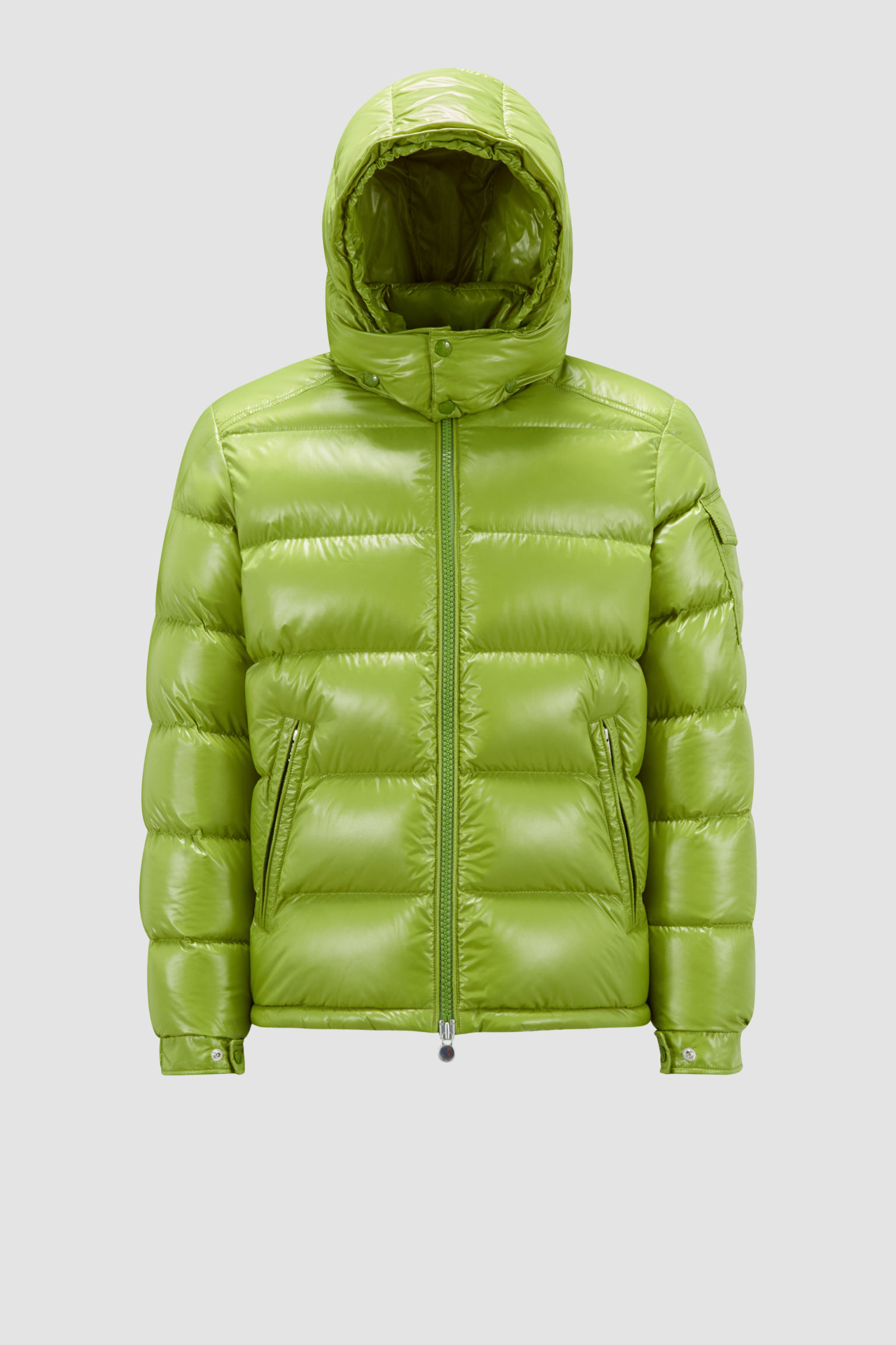 moncler maya短款男士羽绒服夹克外套 叶绿色 – 短款羽绒服 – 男装