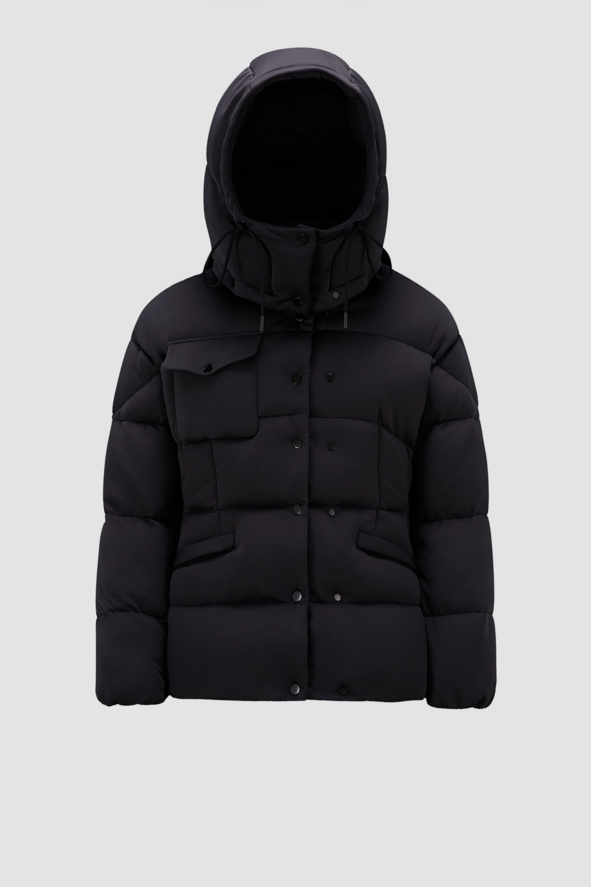 秋冬新品Moncler Karakorum女士短款羽绒服夹克外套黑色– 短款羽绒服