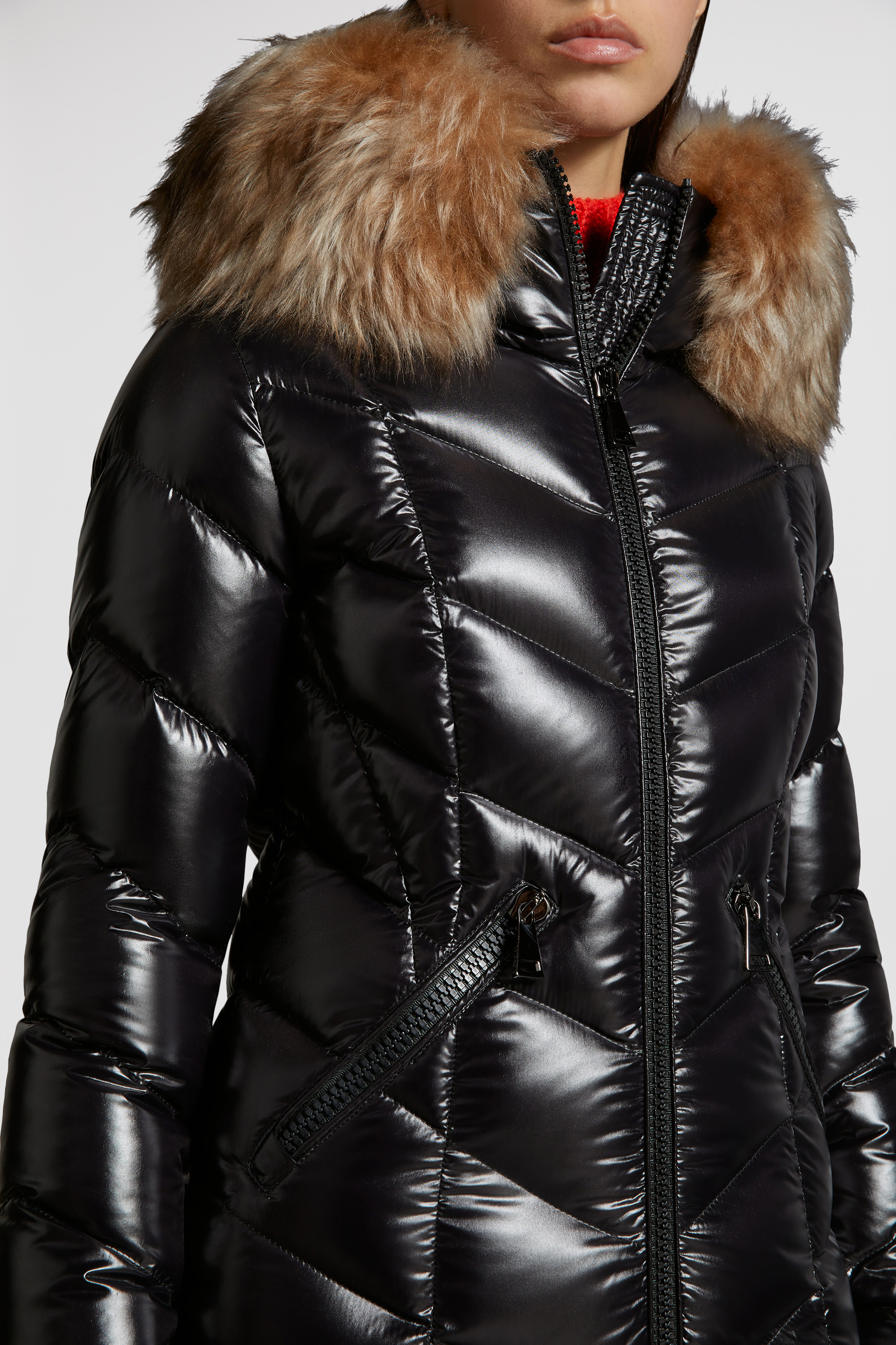 Marre女士长款羽绒夹克黑色– 长款羽绒服– 女装| Moncler 盟可睐