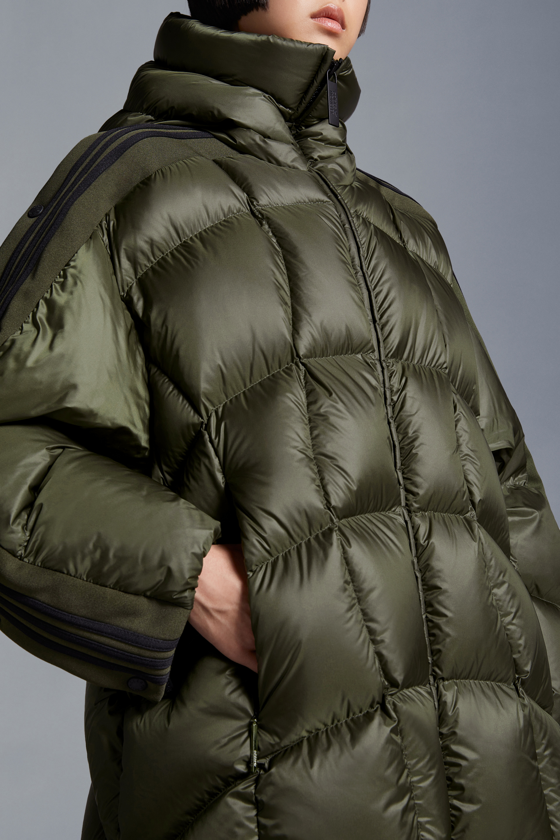 MONCLER X ADIDAS Bonneval ロング ダウン ジャケット Bonneval女士兜帽长款羽绒服夹克外套– Moncler x adidas