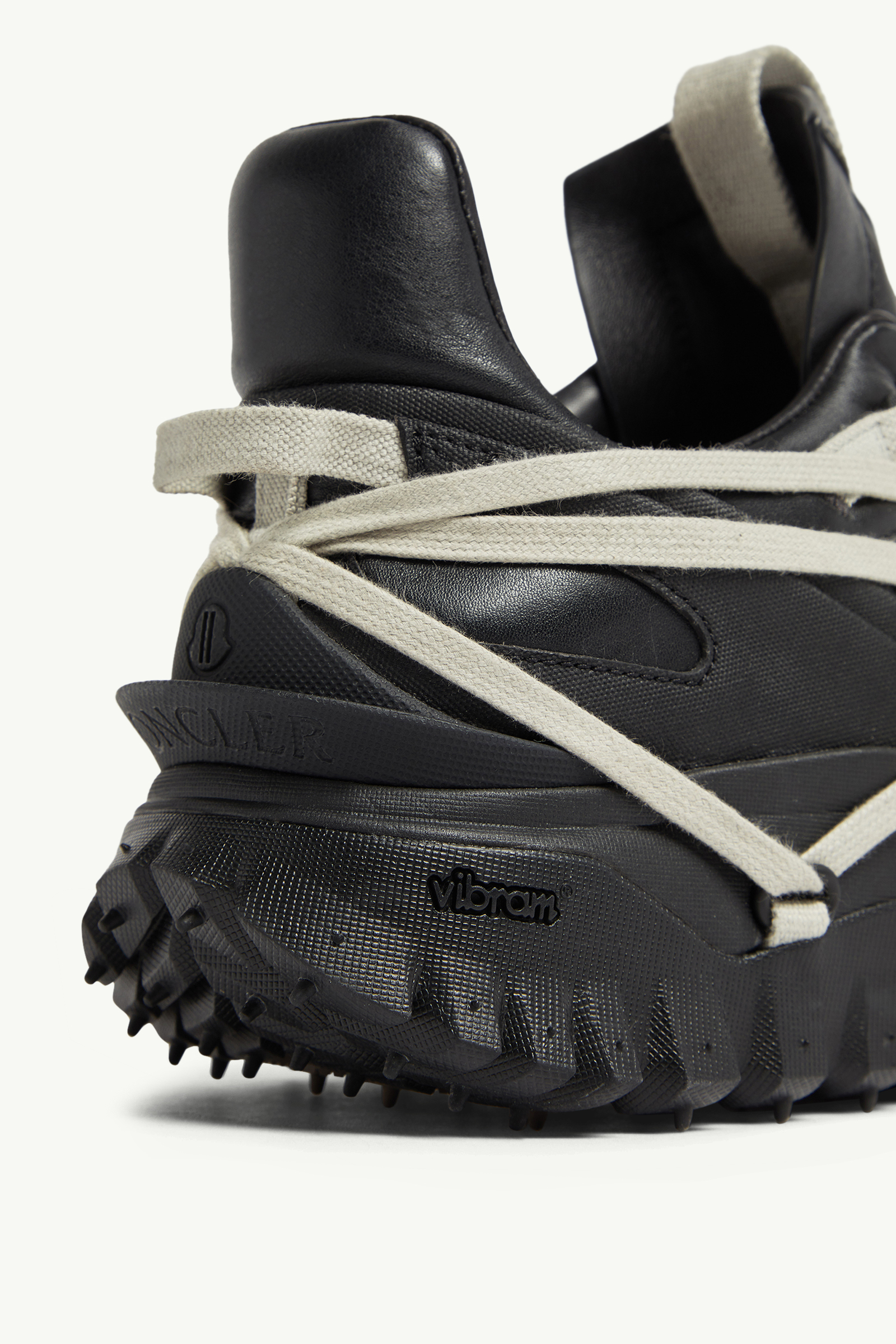 Moncler + Rick Owens Trailgrip Megalace皮革运动鞋– 训练鞋– 男装