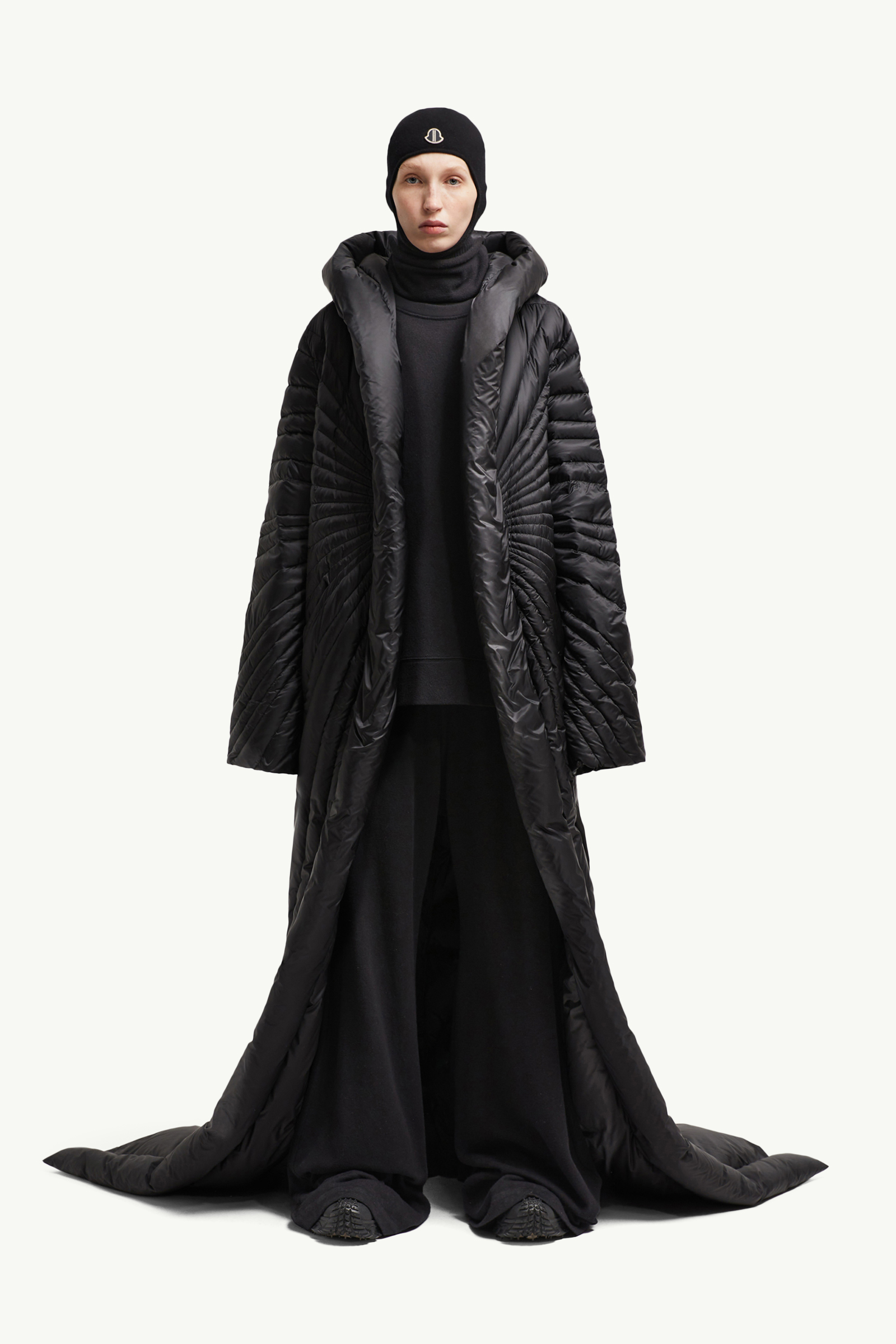 Moncler + Rick Owens Belas男女款棉质运动裤黑色– 长裤和短裤